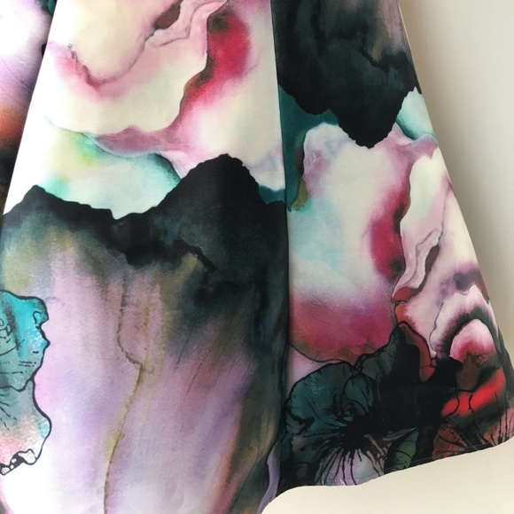 Mon Cheri 'Colette' Floral Strapless Gown - Picture 3 of 6